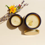Wildflower Beeswax Candle