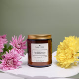 Wildflower Beeswax Candle