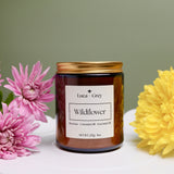 Wildflower Beeswax Candle
