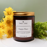 Happy Place Beeswax Candle