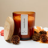 Autumn Woods Beeswax Candle