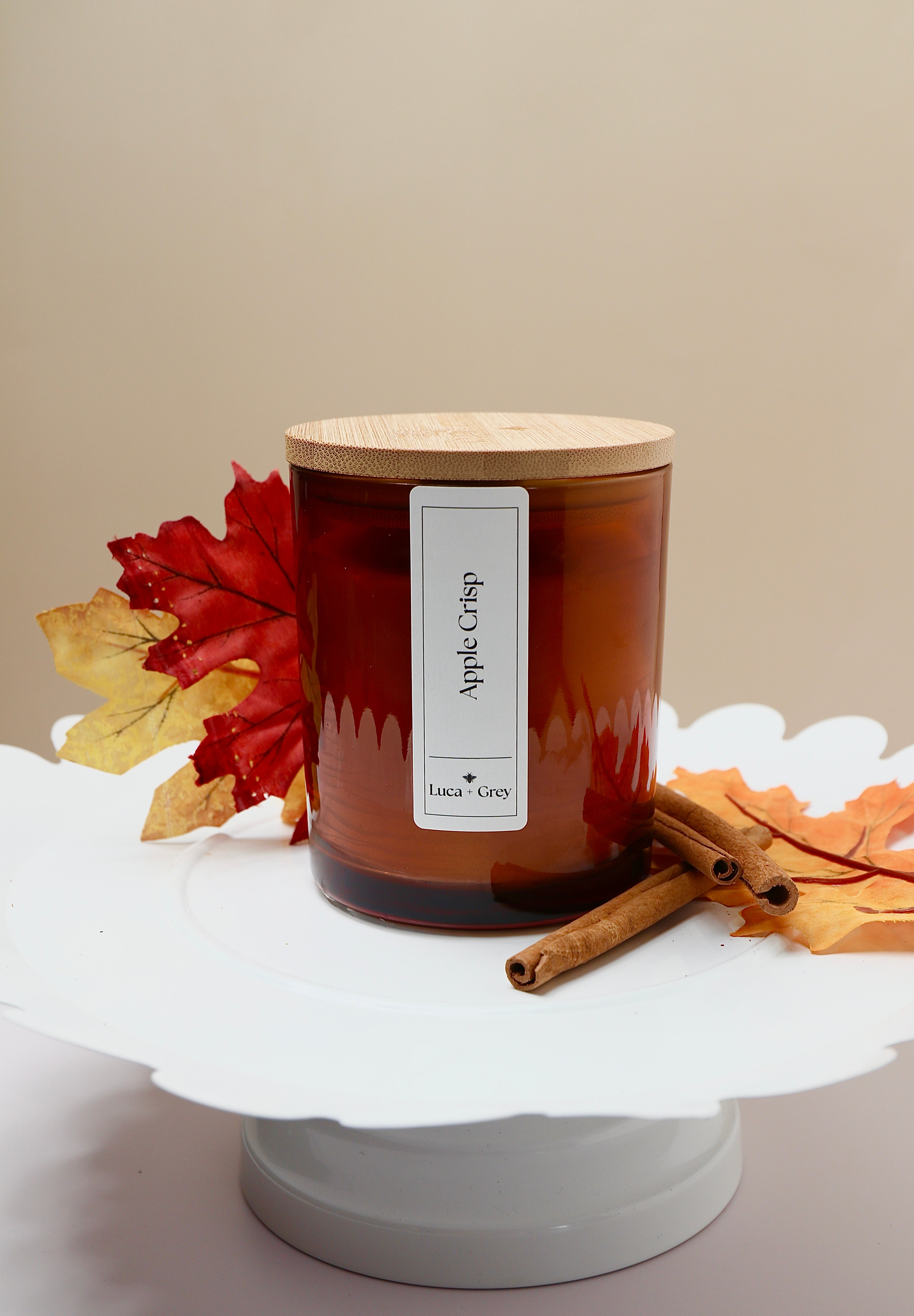 Fall Beeswax Candle Collection
