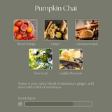 Pumpkin Chai Beeswax Candle