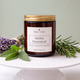 Herbal Homestead Beeswax Candle
