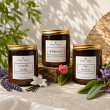 Summer Trio Beeswax Candle Bundle