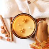 Cinnamon + Spice Beeswax Candle
