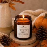 Woodland Vanilla Beeswax Candle