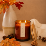 Autumn Woods Beeswax Candle