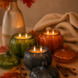Limited Edition 20oz Pumpkin Beeswax Candle - PREORDER