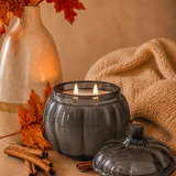 Limited Edition 20oz Pumpkin Beeswax Candle - PREORDER