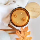 Autumn Woods Beeswax Candle