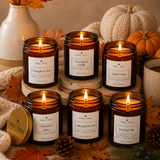 Fall Beeswax Candle Collection