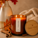Cinnamon + Spice Beeswax Candle