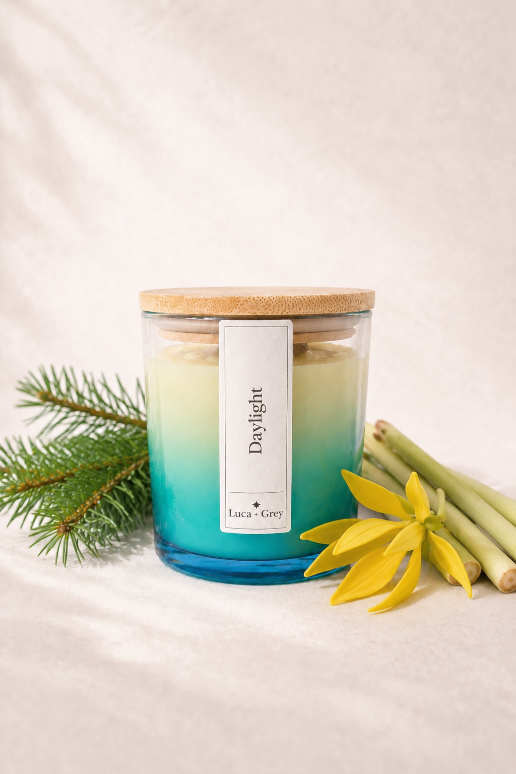 Daylight Beeswax Candle