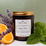 Happy Place Beeswax Candle