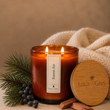 Forest Air Beeswax Candle