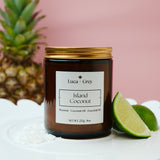 Island Coconut Beeswax Candle