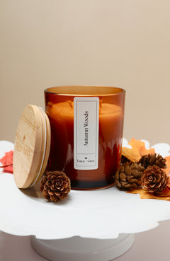 Fall Trio Beeswax Candle Bundle
