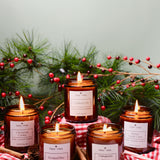 Holiday Beeswax Candle Collection