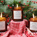 Holiday Trio Beeswax Candle Bundle