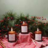 Holiday Trio Beeswax Candle Bundle