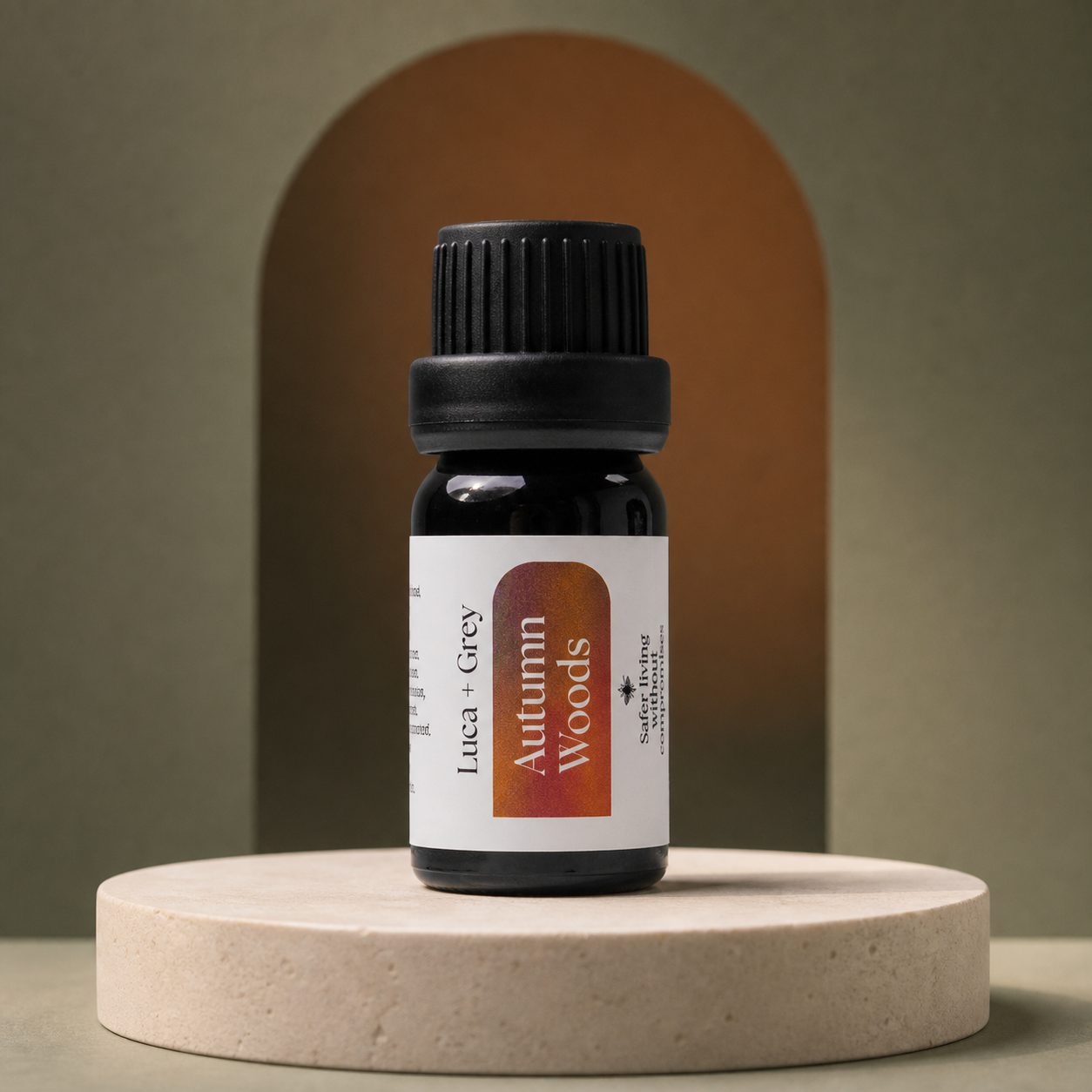 Luca + Grey PDP essential oil image: Autumn Woods Essential Oil Blend - main product (2026-05-22)
