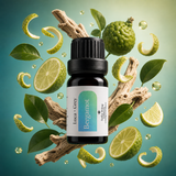 Luca + Grey styled essential oil hero: Bergamot Essential Oil (2026-05-01)