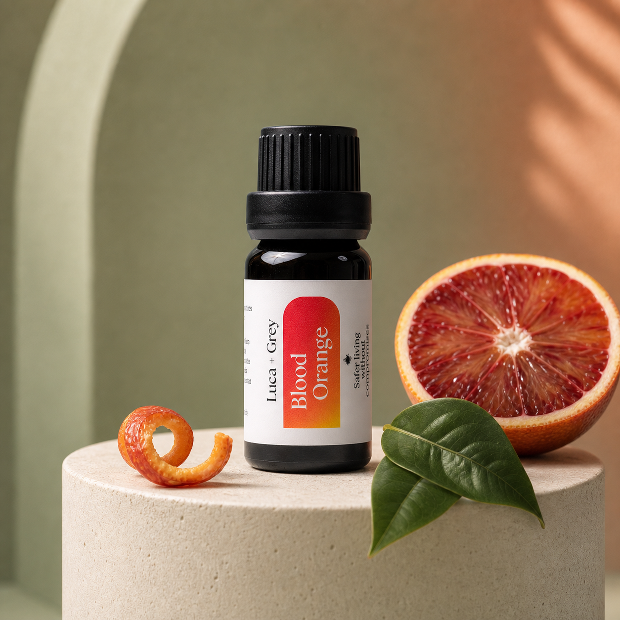 Luca + Grey PDP essential oil image: Blood Orange Essential Oil - scent story (2026-05-22)
