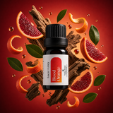 Luca + Grey styled essential oil hero: Blood Orange Essential Oil (2026-05-01)