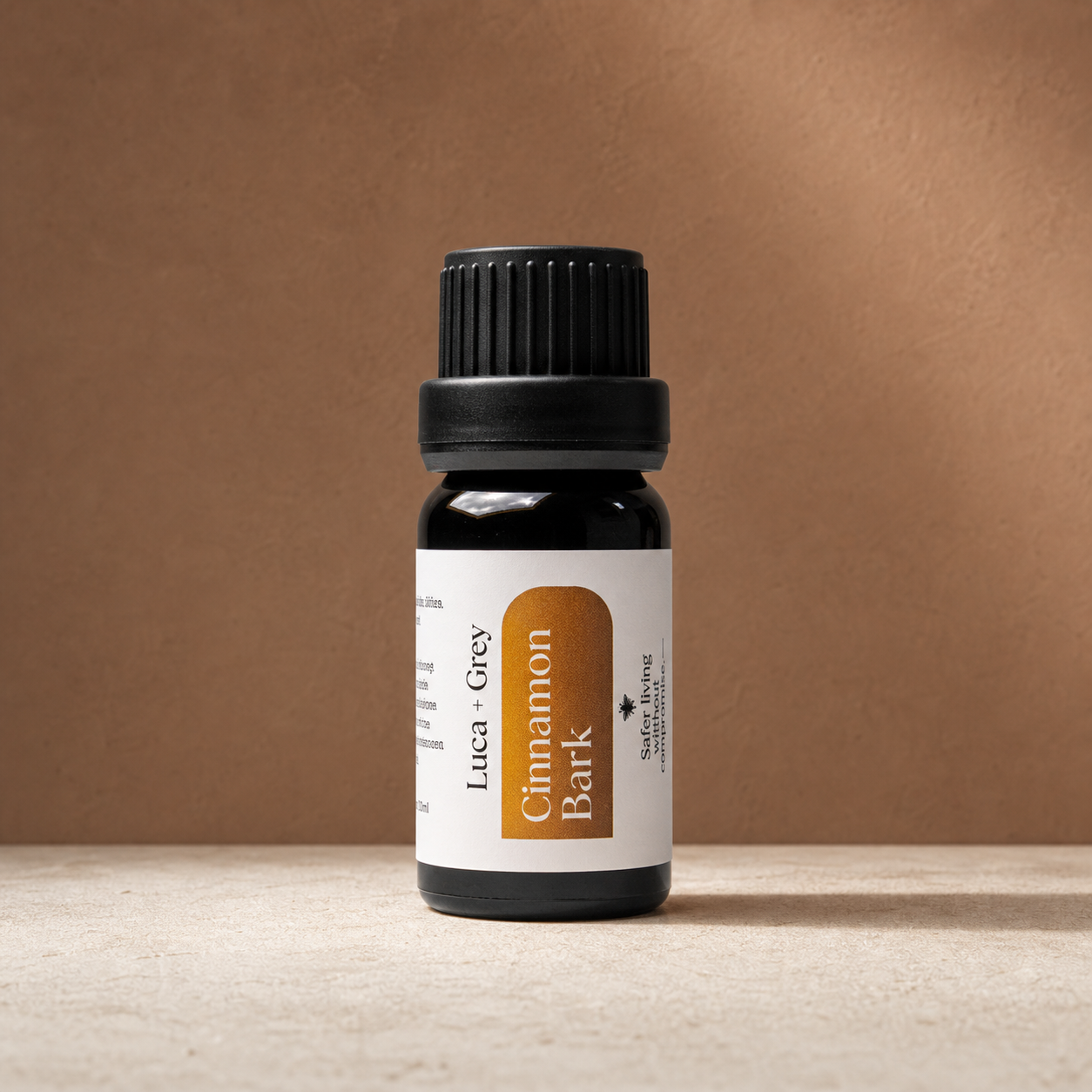 Clean product photo hero - Cinnamon Bark Essential Oil - Luca + Grey
