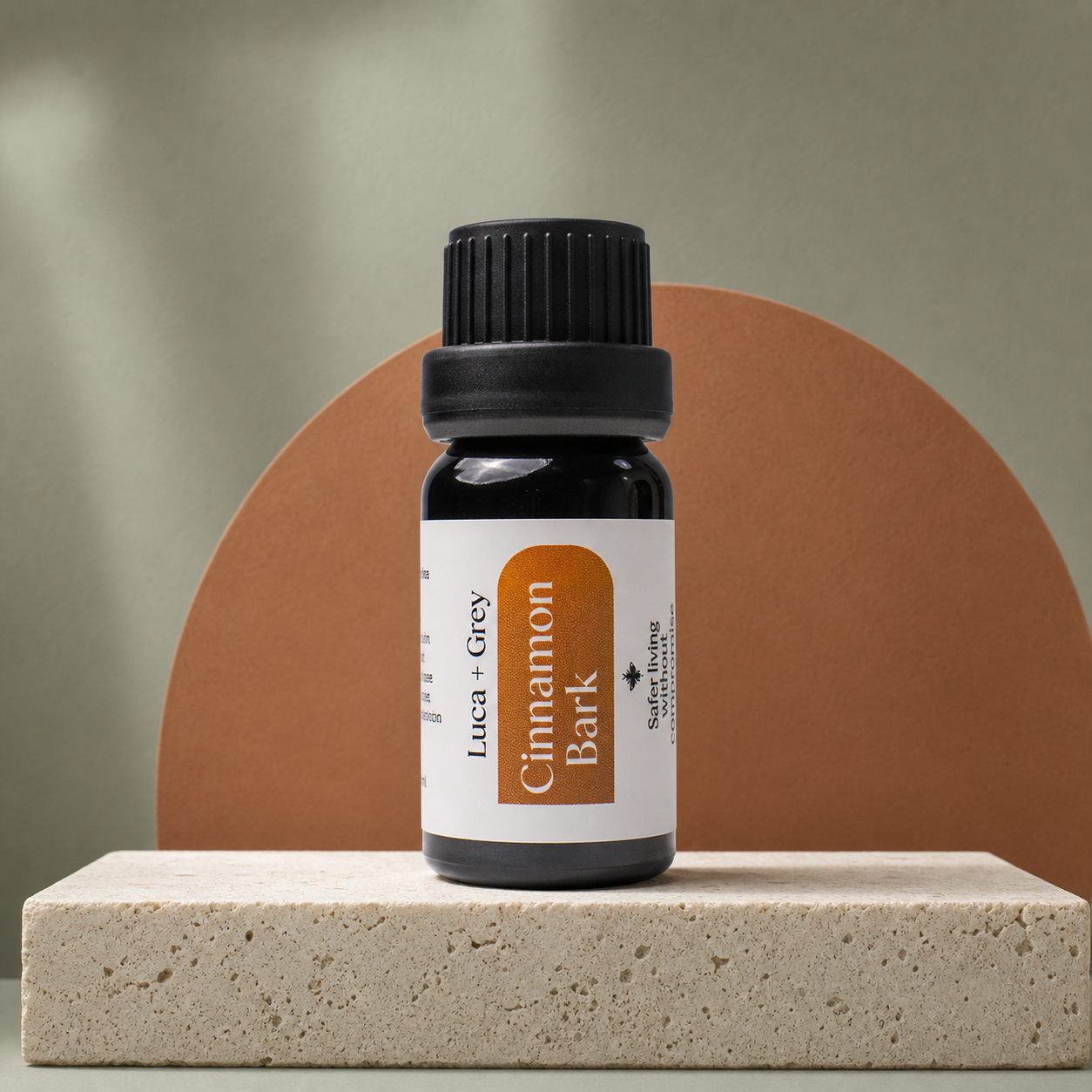Luca + Grey PDP essential oil image: Cinnamon Bark Essential Oil - main product (2026-05-22)