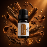 Luca + Grey styled essential oil hero: Cinnamon Bark Essential Oil (2026-05-01)