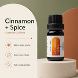 Luca + Grey PDP essential oil image: Cinnamon + Spice Essential Oil Blend - informational static (2026-05-22)