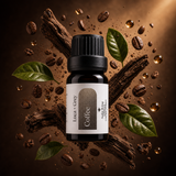 Luca + Grey styled essential oil hero: Coffee Essential Oil (2026-05-01)