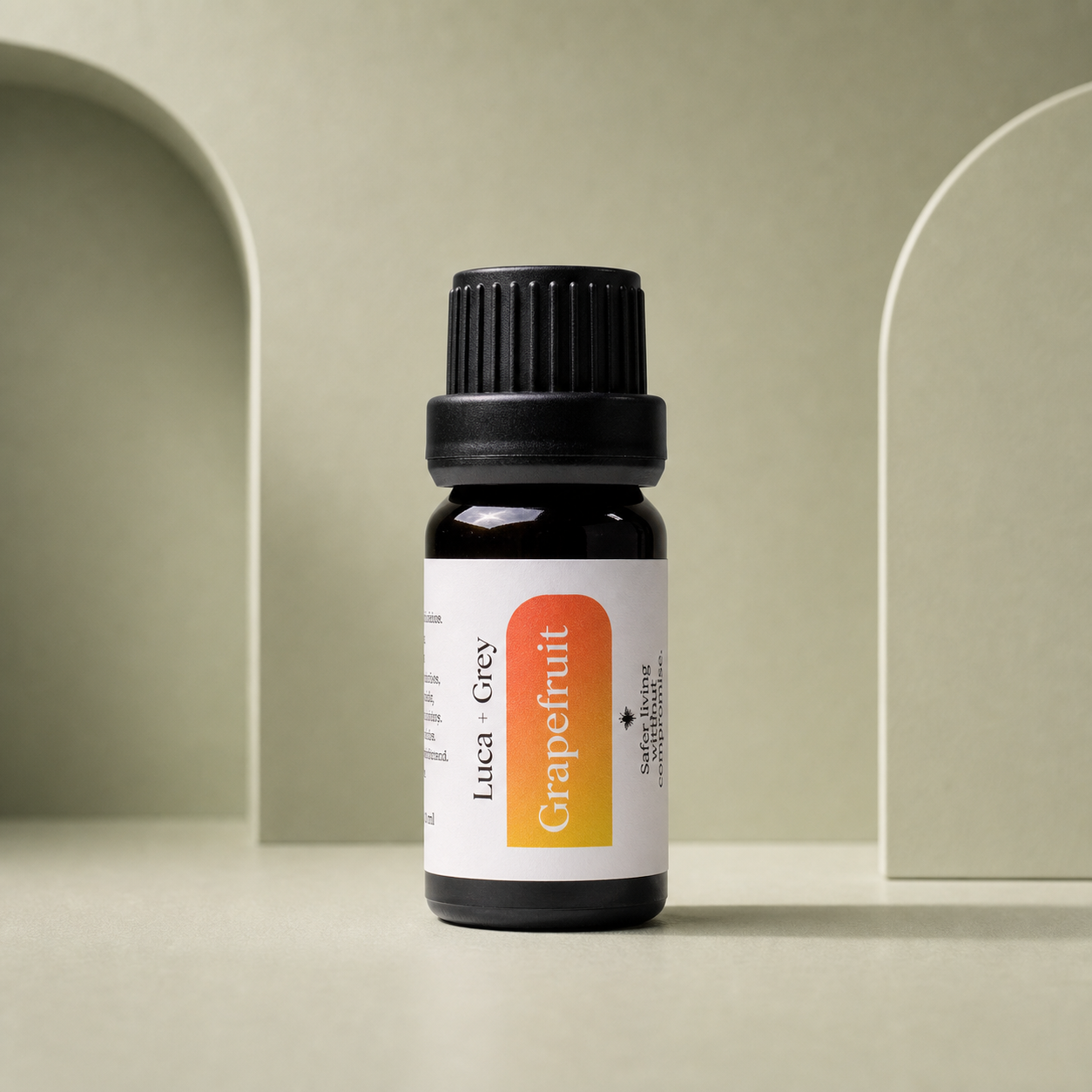 Luca + Grey PDP essential oil image: Grapefruit Essential Oil - main product (2026-05-22)
