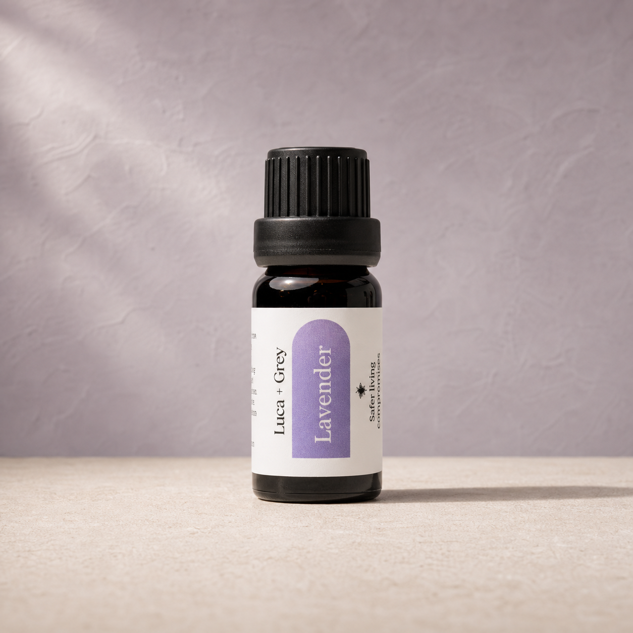 Clean product photo hero - Lavender Essential Oil - Luca + Grey