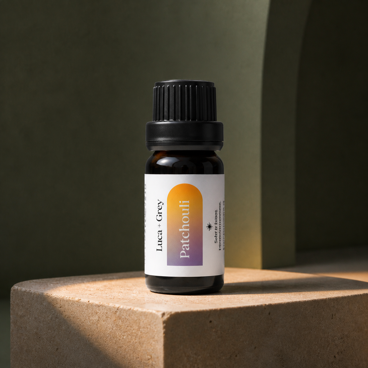 Luca + Grey PDP essential oil image: Patchouli Essential Oils - main product (2026-05-22)