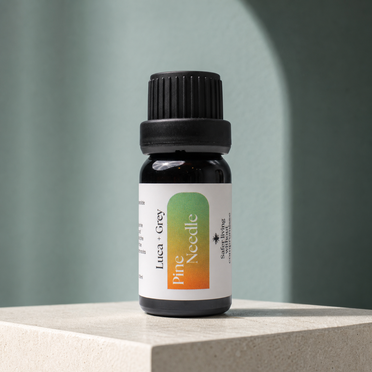 Luca + Grey PDP essential oil image: Pine Needle Essential Oil - main product (2026-05-22)