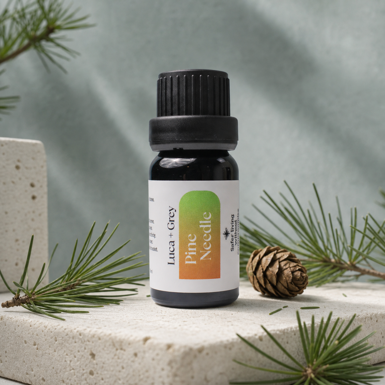 Luca + Grey PDP essential oil image: Pine Needle Essential Oil - scent story (2026-05-22)