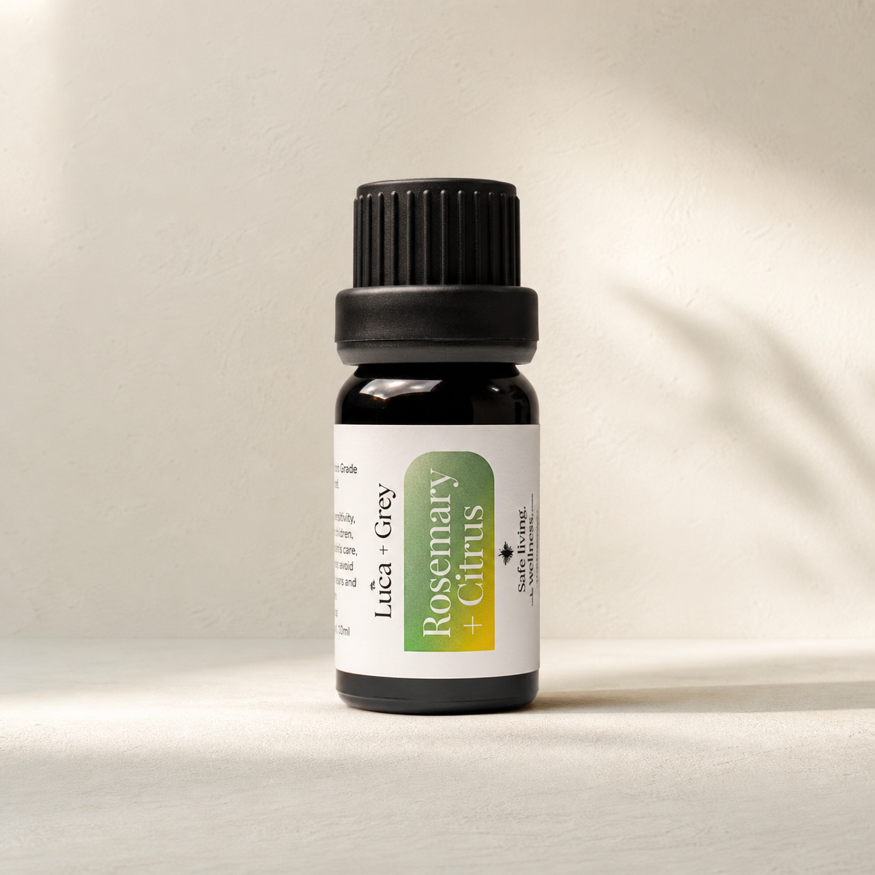 Clean product photo hero - Rosemary + Citrus  Essential Oil Blend - Luca + Grey