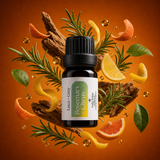 Luca + Grey styled essential oil hero: Rosemary + Citrus  Essential Oil Blend (2026-05-01)
